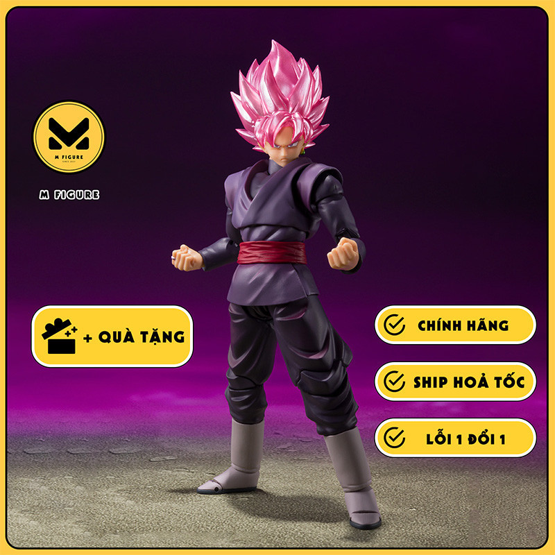 MÔ HÌNH Goku Black SSR - Dragon Ball Super - S.H.Figuarts (Bandai Spirits) ACTION FIGURE CHÍNH HÃNG