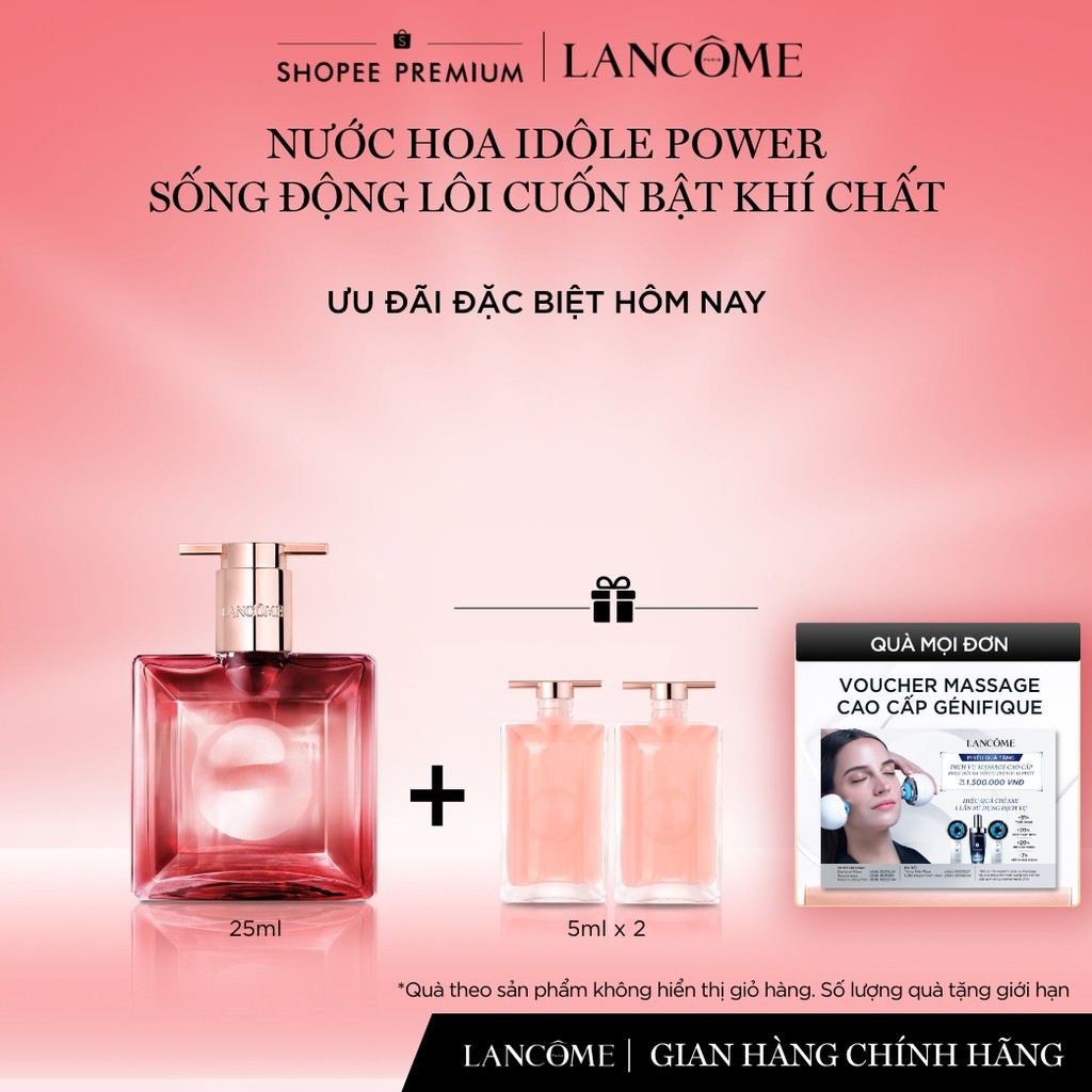 [KOL] Nước Hoa Idole Power Lancome Sống Động Lôi Cuốn Bật Khí Chất 25ml