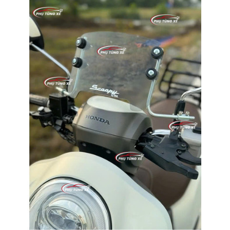 Kính Chắn Gió Xe Scoopy 2014-2025 – Phụ Kiện Gắn Xe Máy – Dễ Lắp Đặt