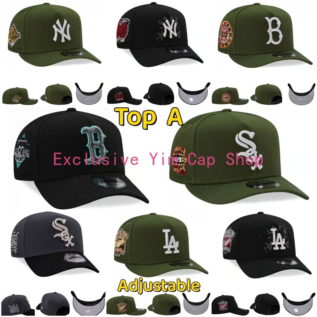 Liên Minh Bóng Chày NY & Boston Red Sox & Los Angeles Dodgers Đội Cong Eaves Mũ Bóng Chày Nam Hip-Ho