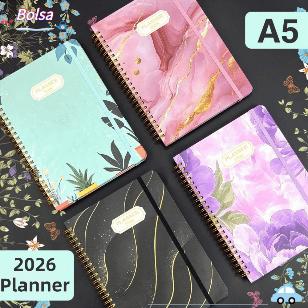 BOLSA 2026 Planner, Hàng tuần và Hàng tháng Jan.2026 - Tháng 12.2026 Lịch 2026, Tab hàng tháng Chươn