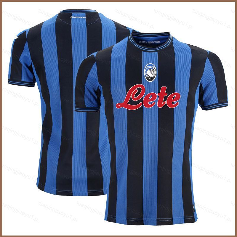 Áo Thi Đấu Atalanta BC Nhà 2024-2025 Cho Cả Trẻ Em Và Người Lớn, Kích Thước Plus
