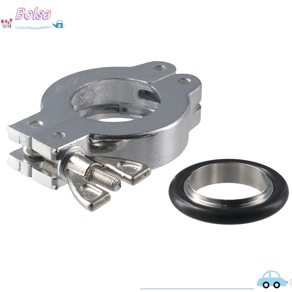 Vòng định tâm BOLSA O TYPE, Kẹp nhôm cao su KF25, Bạc bền KF25 Cánh đen đai ốc bản lề kẹp công nhân