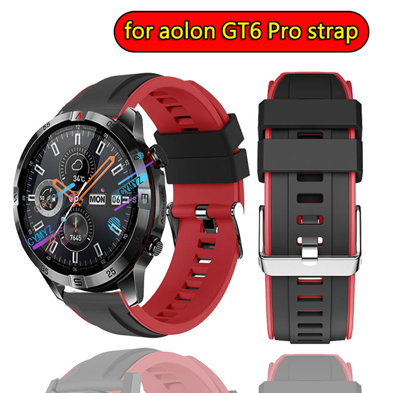 Dây đeo Aolon GT6 Pro Dây đeo silicon Aolon GT6 Pro Dây đeo đồng hồ thông minh Dây đeo thể thao