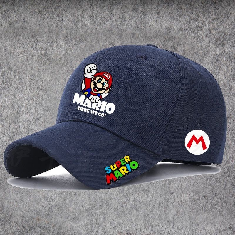 Mario Brothers Luigi Cap Yoshi Super Mario Game Sinh Viên Nam Nữ Che Nắng Mũ Bóng Chày 3.8