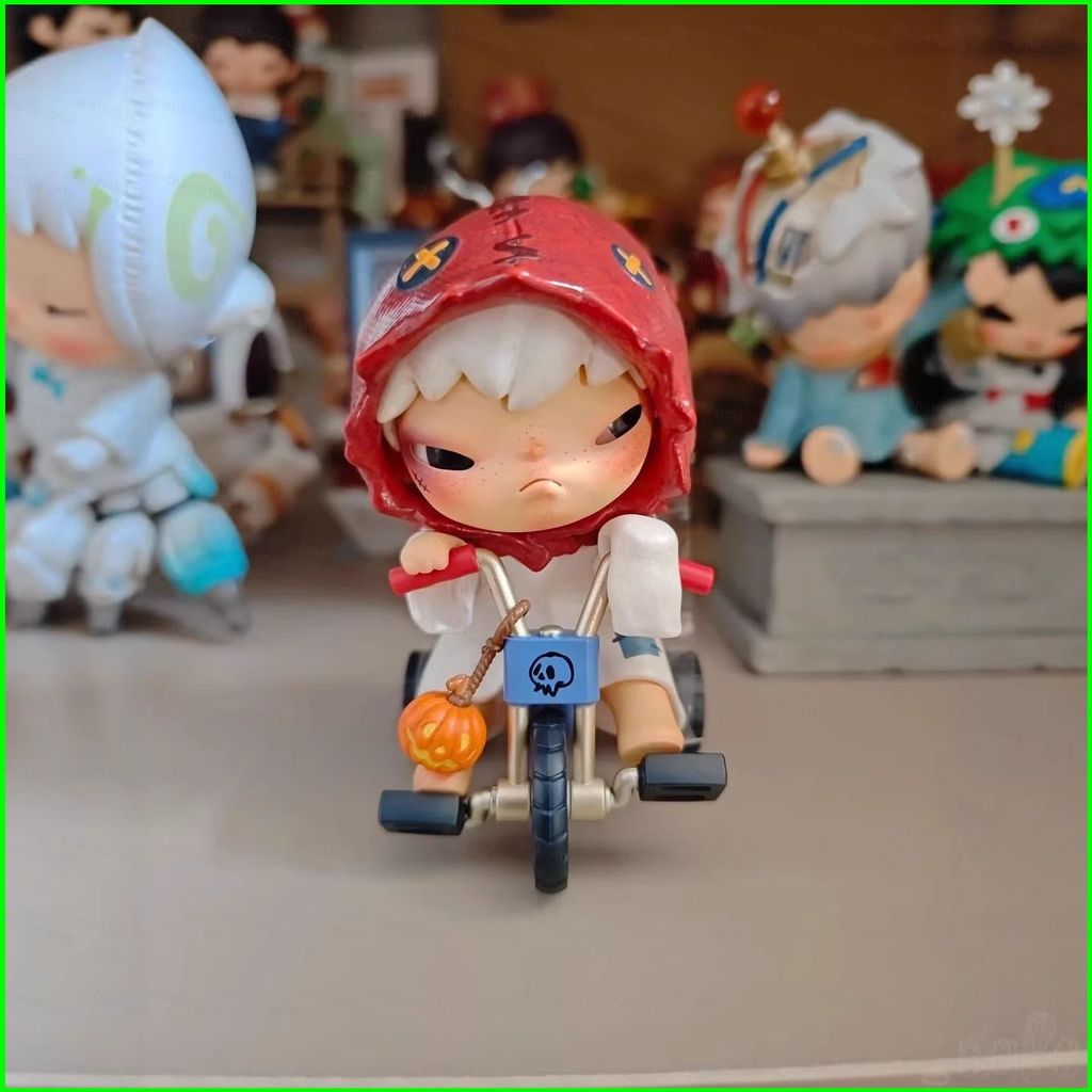 PS1 POP MART Hirono Halloween Series Sáng Tạo Dễ Thương Nhân Vật Hành Động Mù Hộp Để Bàn Trang Trí S