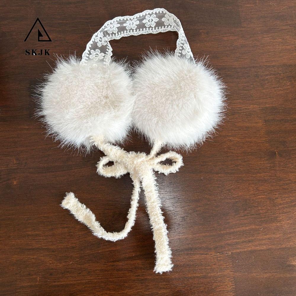 SKJK Ren Sang Trọng Bịt Tai, Mũ Tai JK Mũ Tai Mùa Đông, Mềm Giữ Ấm Earflap Vỏ Tai Chống Gió Mùa Đông
