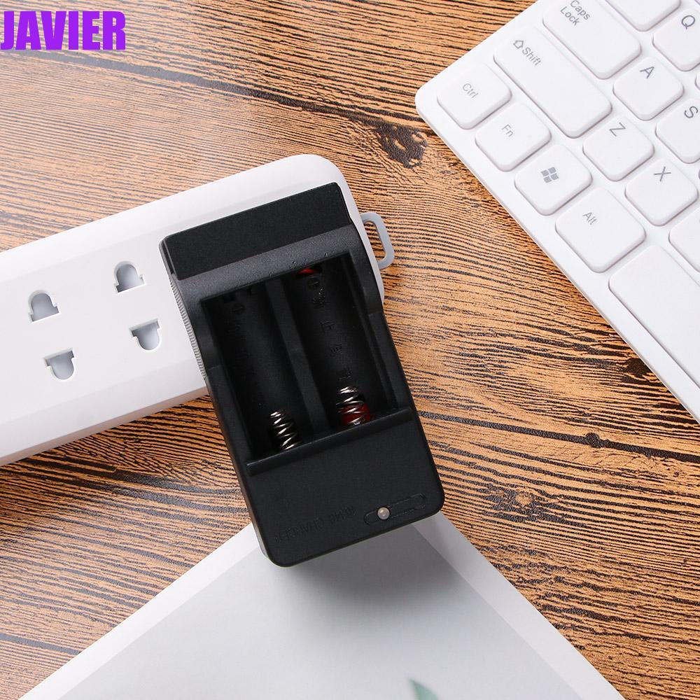 Bộ sạc pin JAVIER Li-ion 16340 CR123A Bộ sạc tường du lịch