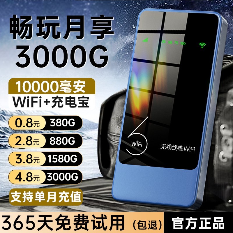 2026 Di Động Wifi Di Động Sạc Wifi Hai Trong Một Với Full Netcom 1W MA Router 02