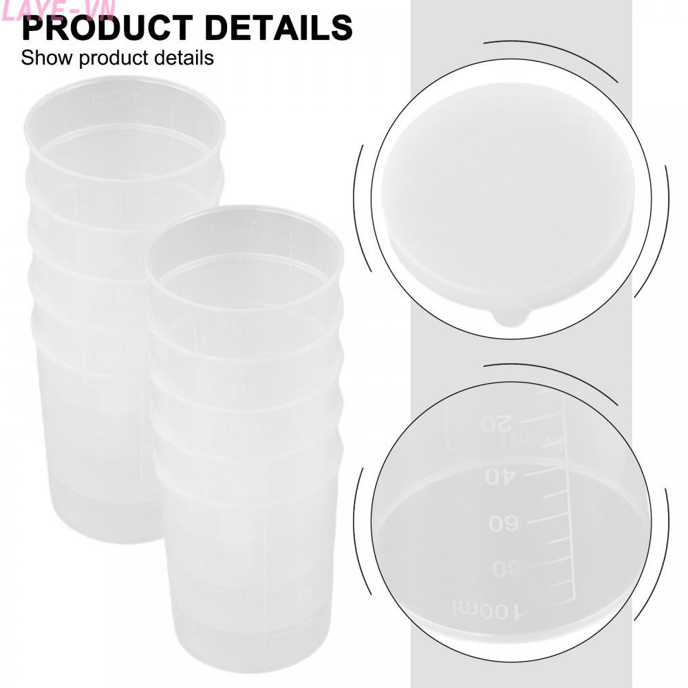 Premium Quality 10PCS Plastic Measuring Cups Set Durable and Lightweight