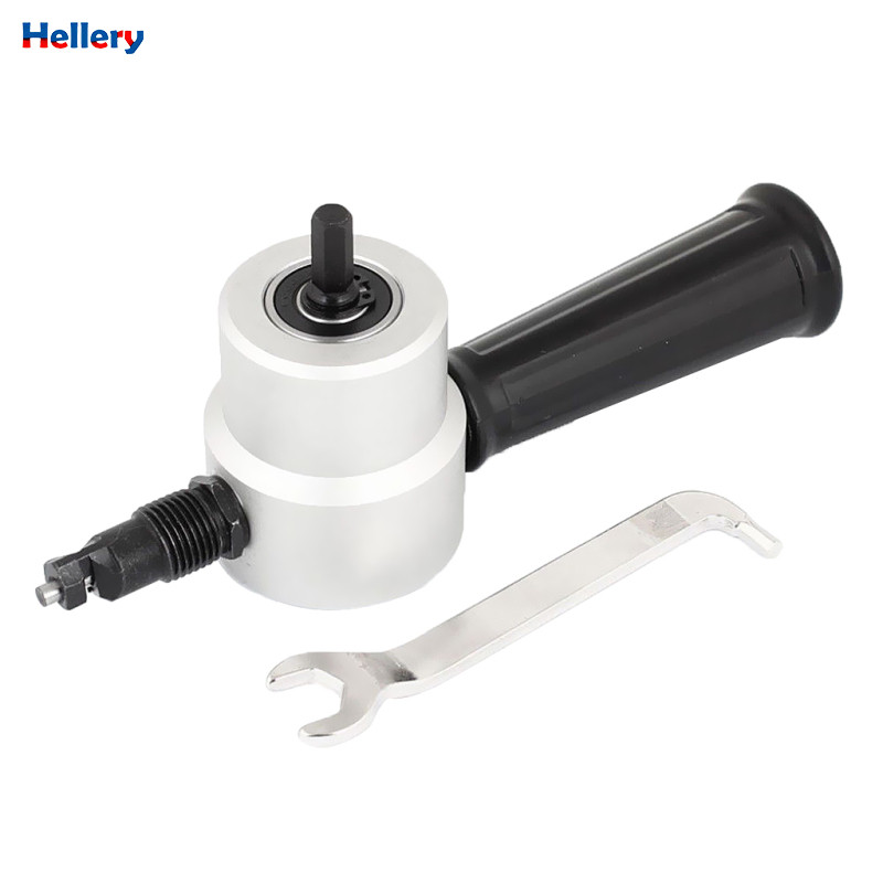 Tấm hai đầu Nibbler Máy cắt kim loại Máy cắt cưa Máy khoan đính kèm bán chạy