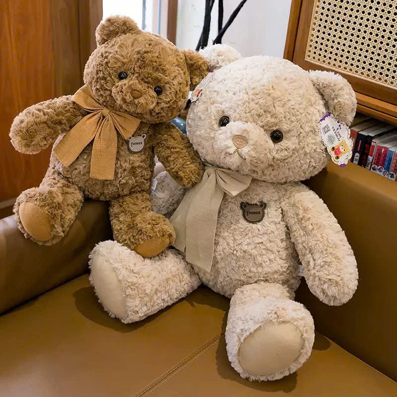 [Chính hãng] Gấu bông Teddy Bear thắt nơ cổ cao cấp, Teddy Bear chính hãng làm quà tặng ý nghĩa