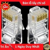 50 hạt mạng RJ45 I Đầu bấm dây mạng RJ45