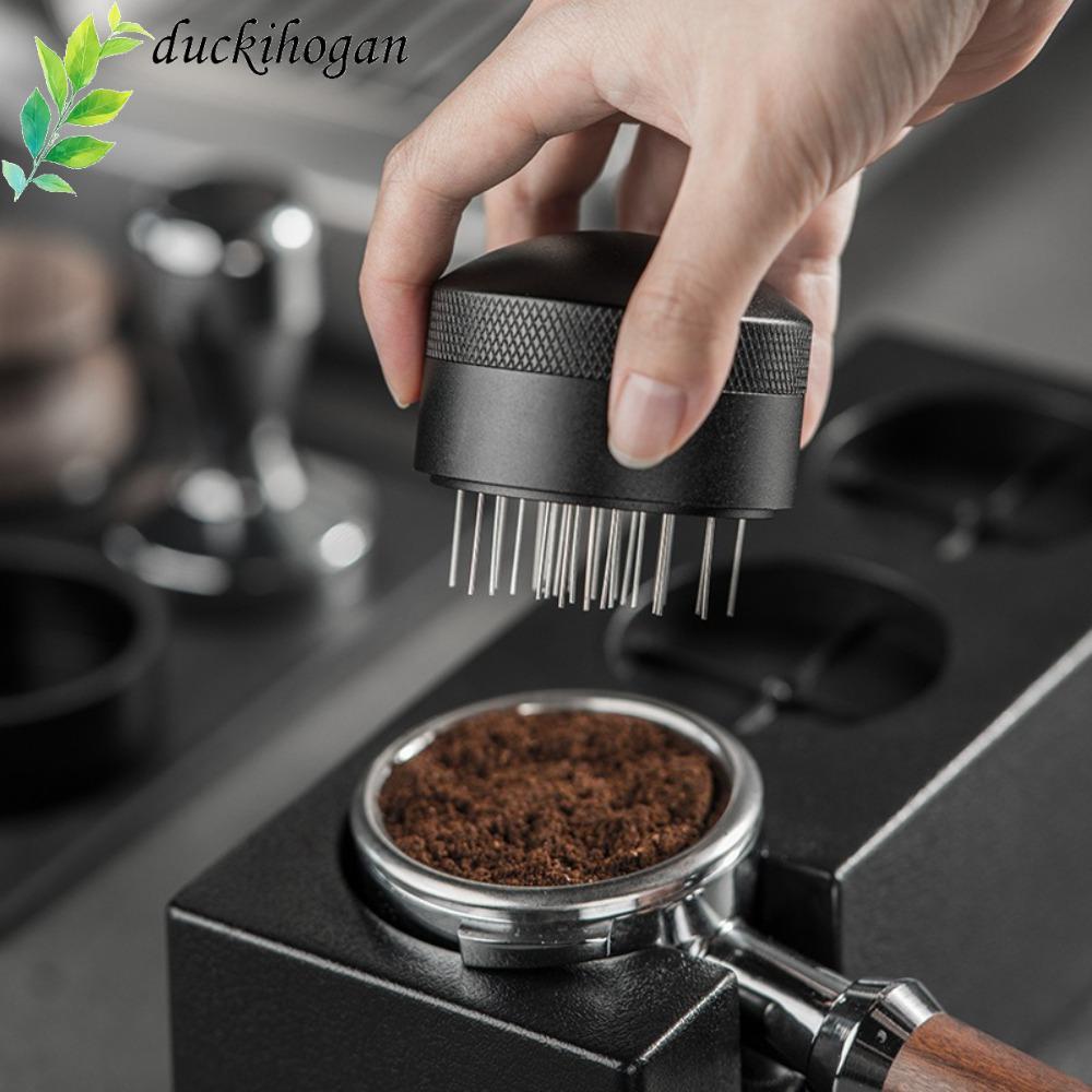 Nhà phân phối kim Espresso DUCKIHOGAN, có đế WDT Coffee Espresso khuấy, Universal 21 kim 51 / 58mm P