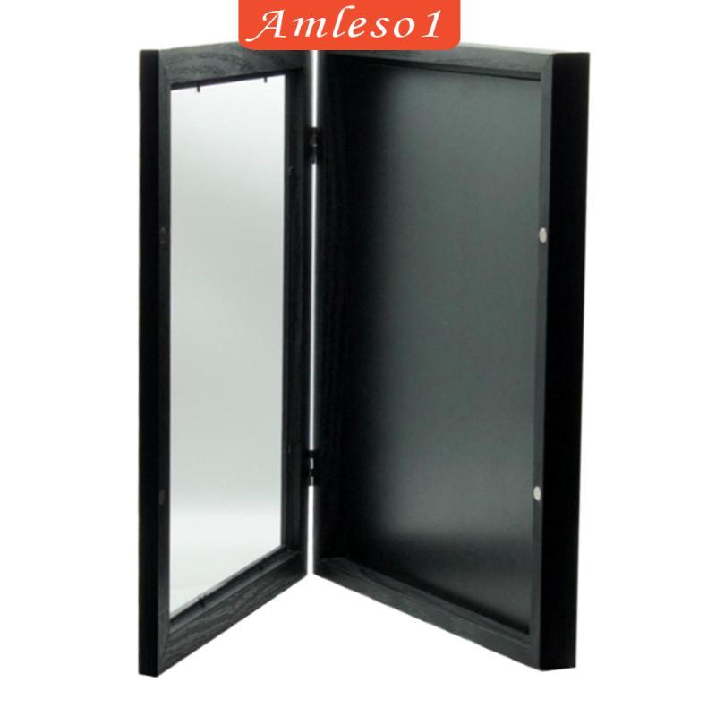 Jersey Khung Màn Hình Ốp Lưng Bảo Vệ Bằng Gỗ Jersey Shadow Box Jersey Display Case Cho Khúc Côn Cầu 