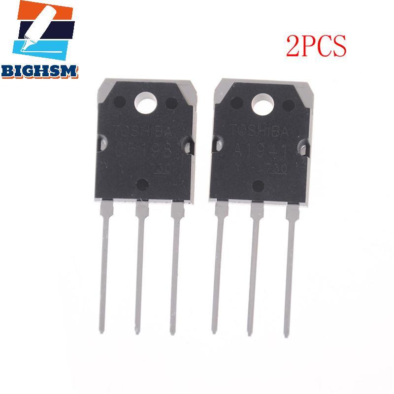 [BIGHSM] 1 cặp (2 chiếc) 2SA1941 & 2SC5198 TOSHIBA Transistor A1941 & C5198