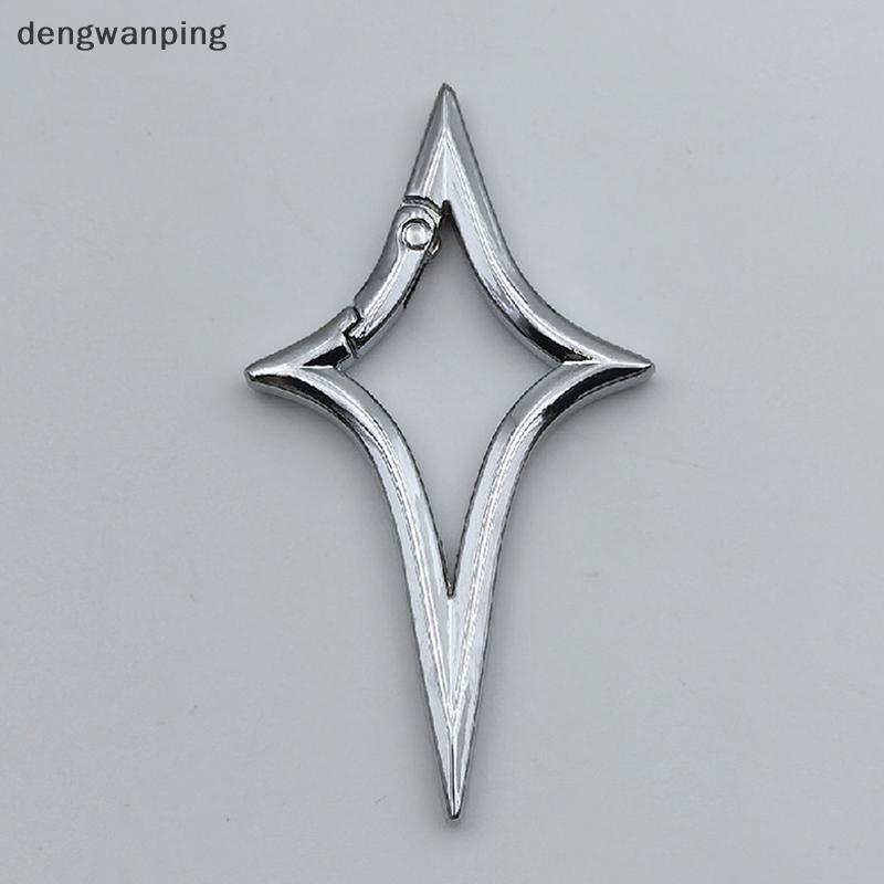 [DWP] Móc khóa Carabiner hình học ngôi sao Y2K - Gothic Bapa Decor zhi