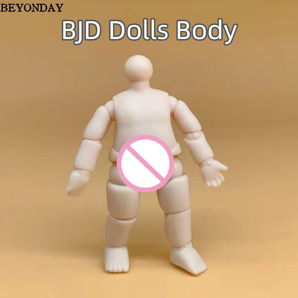 Búp bê cơ thể BEYONDAY, Búp bê hình nhiều khớp cao 3in 4in, Búp bê Anime bền bỉ PVC Thân búp bê BJD 