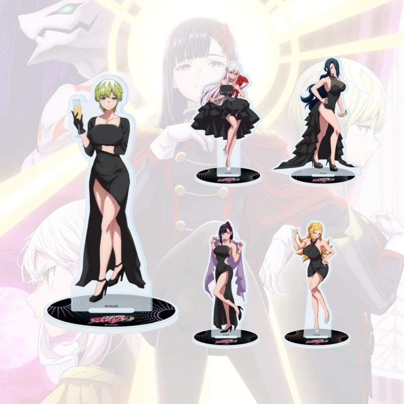 15cm Anime Chained Soldier Acrylic stand Kyoka Uzen Tenka Izumo Ren Yamashiro Suruga Fubuki Azuma Mo