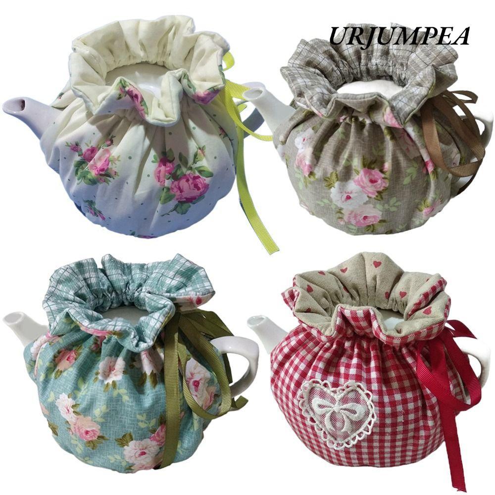 Trà URJUMPEA Cosy, Vải Cách Nhiệt Ấm Trà Bụi, Bàn Nóng Phụ Kiện Trang Trí Ăn Sáng Ấm Giữ Ấm Ấm Ấm Tr