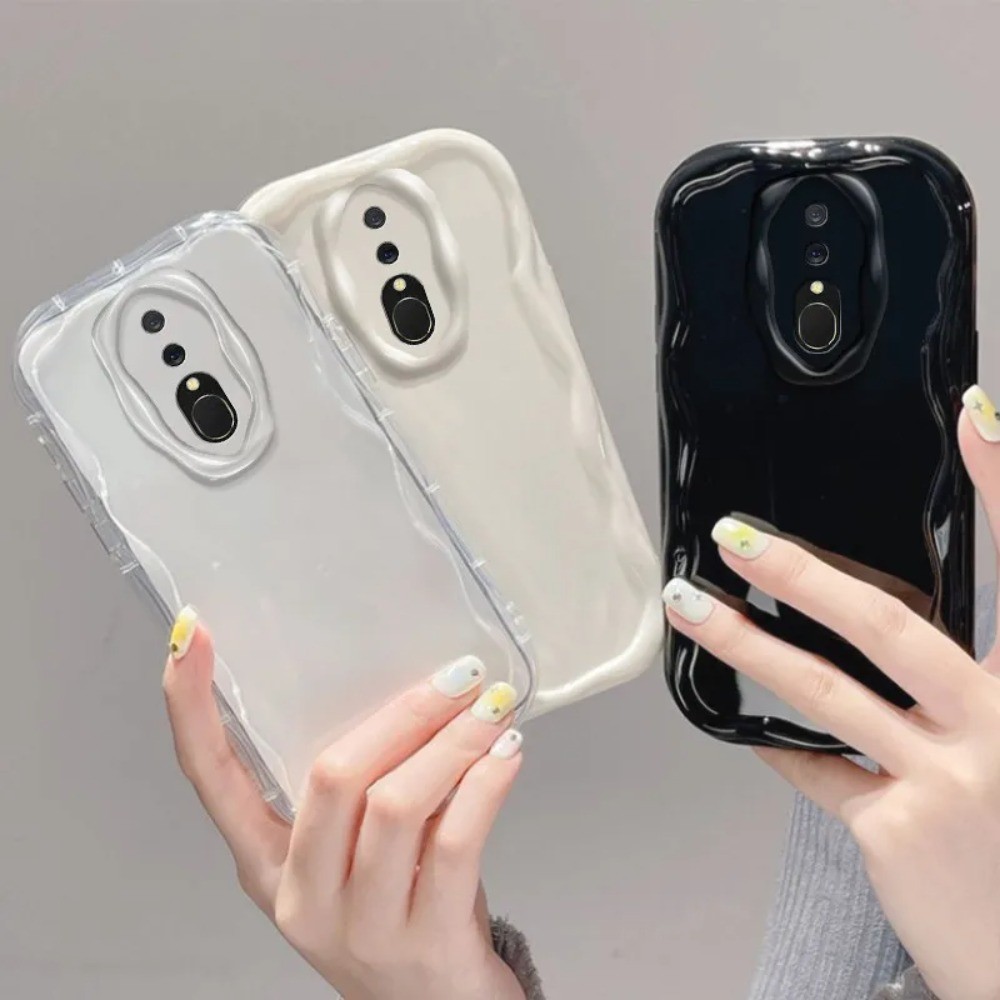 Ốp Mềm TPU Sóng Trong Suốt Cho Oppo F11 Ốp Lưng Điện Thoại Oppo F11 Oppo F11 CPH1913, CPH1911 Vỏ Điệ