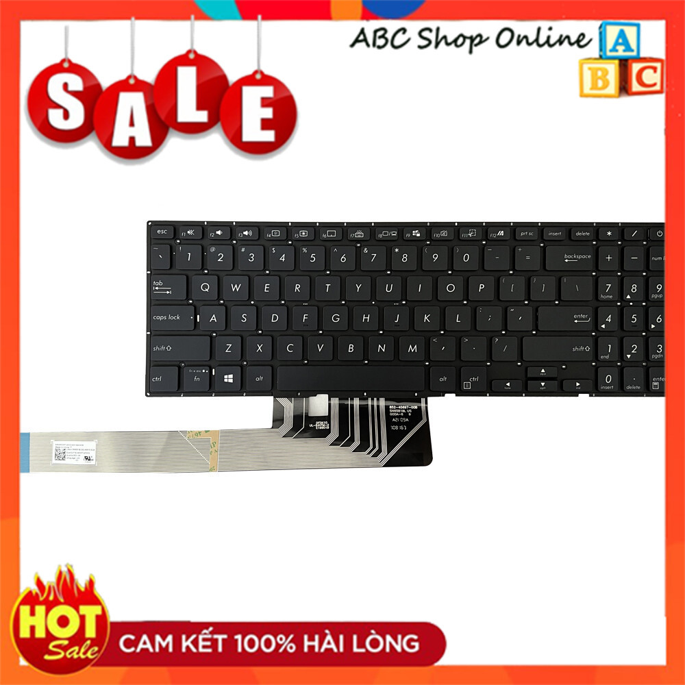 Bàn Phím Laptop Asus K571GT F571GT X571GD X571GT X571U Mars15 VX60G
