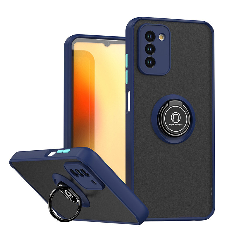 Ốp Chống Sốc Cho Nokia G42 G400 C22 C32 C12 Pro Plus Vỏ Mờ Mờ Có Giá Đỡ Vòng Xoay Ốp Lưng TPU