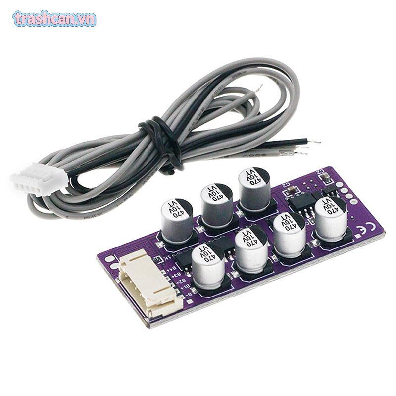 Tr 1.2A BMS 3S 4S 5S 6S 18650 Bảng cân bằng chủ động Li-ion LiFePo4 Cân bằng chuyển năng lượng Tụ đi