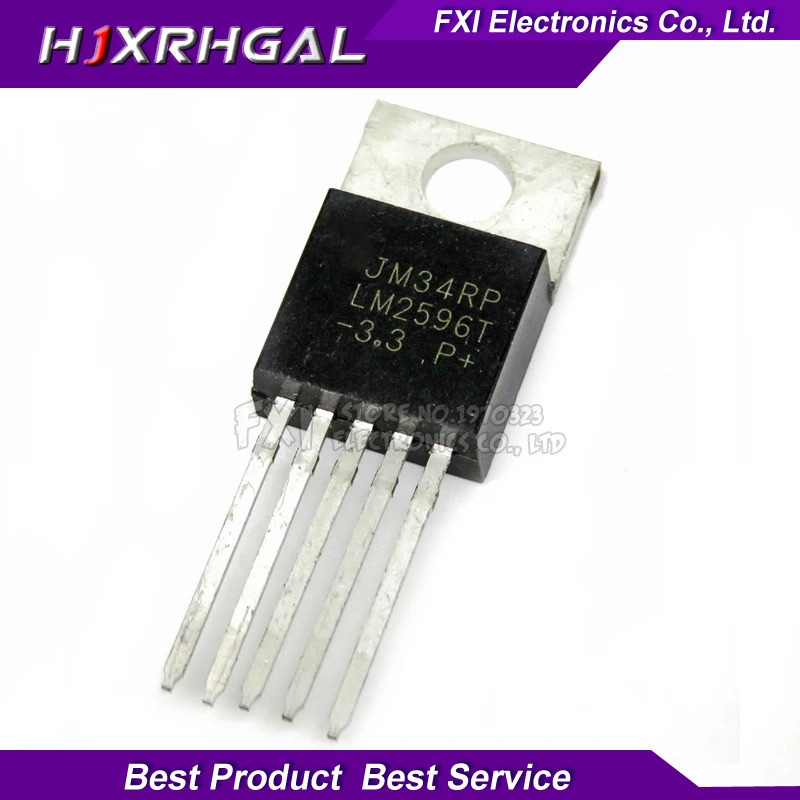 10 CÁI LM2596T-3.3 LM2596T LM2596 TO-220-5 Chất lượng mới làm việc rất tốt 100% chip IC