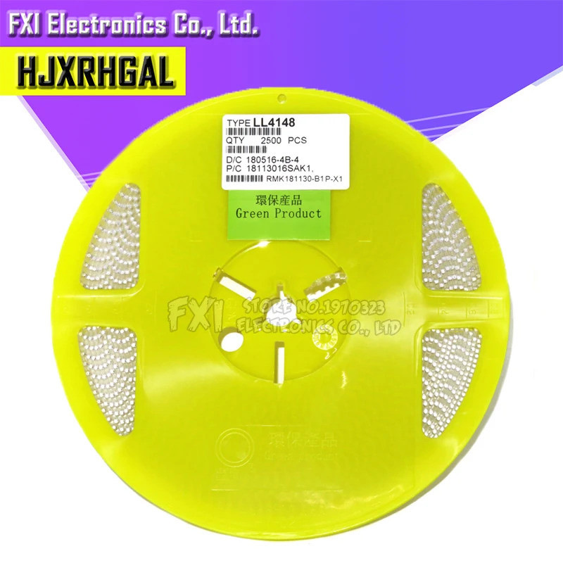 2500 CÁI LL4148 LL-34 SMD 1N4148 IN4148 Chuyển mạch tốc độ cao Mới nguyên bản