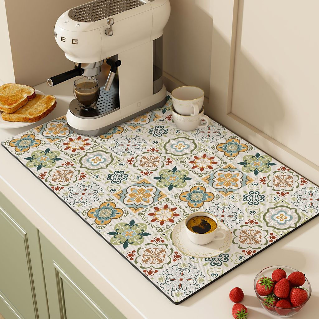 New Product#American-style dining table mat with a light luxury and high-end feel, home-use heat-ins