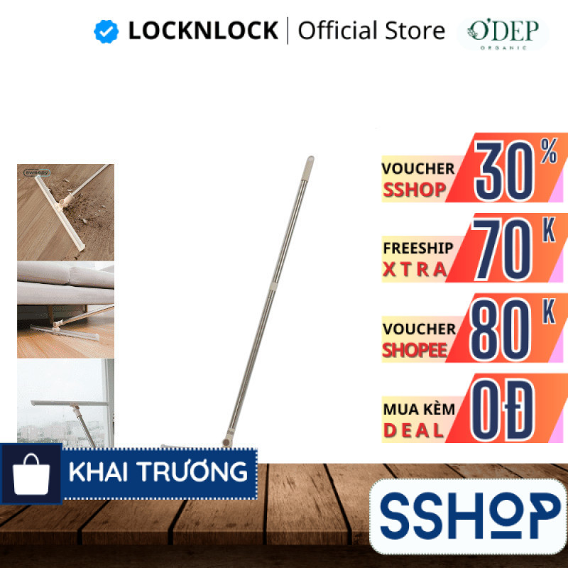 Cây lau sàn phẳng , gạt nước sàn nhà , chổi gạt kính đa năng Sweepy - ETM975 - SSHOP SSO