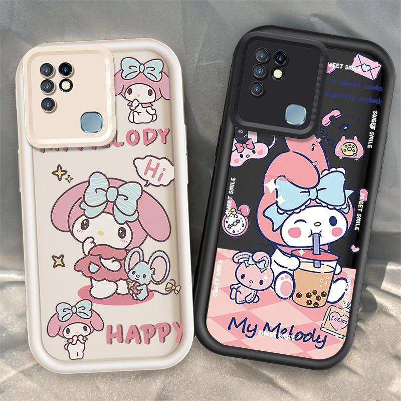 Vỏ Cho Infinix HOT 9Play HOT 10Play HOT 11Play Phim Hoạt Hình Dễ Thương Silicon Giai Điệu Chống Sốc