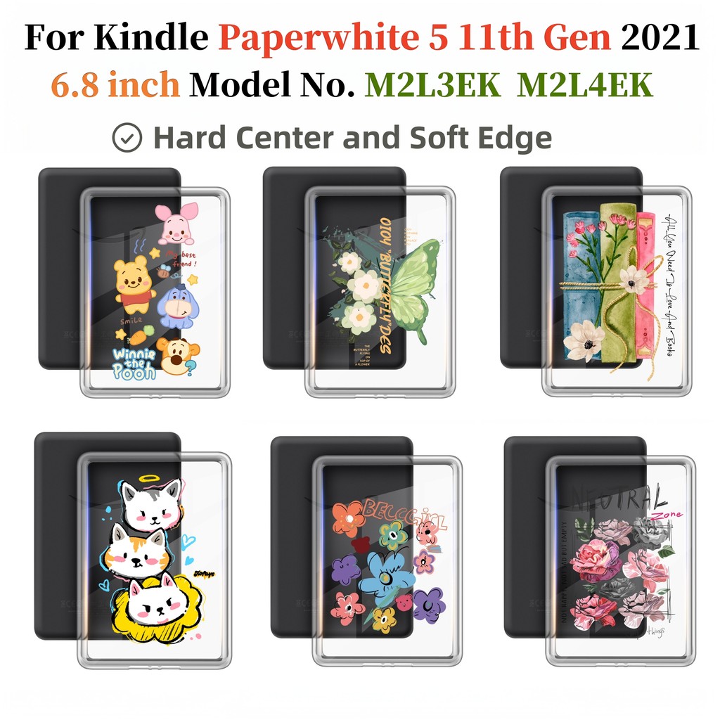 Dành Cho Kindle Paperwhite 5 11th Gen 6,8 inch 2021 Acrylic Trong Suốt E-Reader Signature Edition M2