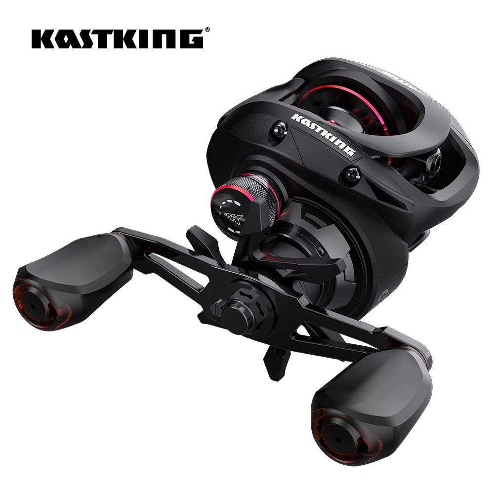 KastKing Brutus Baitcasting Tay Phải và Tay Trái, Khung Than Chì, Dành cho Cá Nặng đến 8 kg