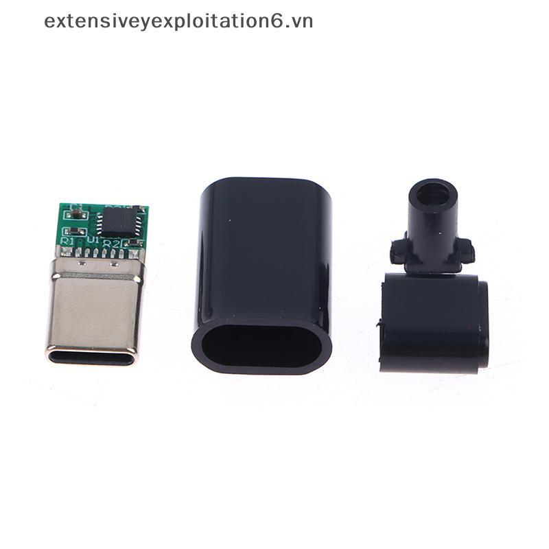 # expen # 5A PD / QC Decoy Board Sạc nhanh 5V 9V 12V 15V 20V Mô-đun PD 2 3.0 DC Cáp kích hoạt USB Ty