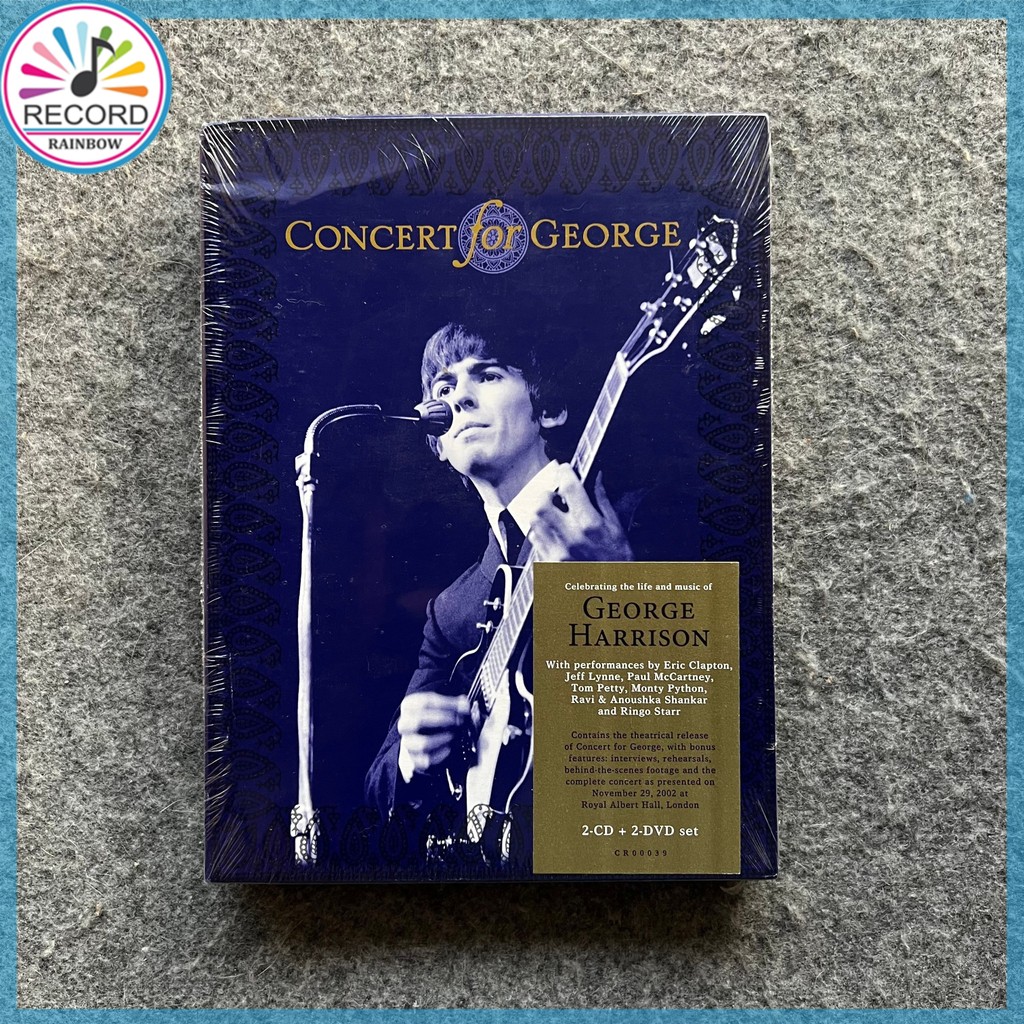 George Harrison Concert For George Original 2CD+2DVD Album [Sealed] Brand New 1Z04955 YNNZK