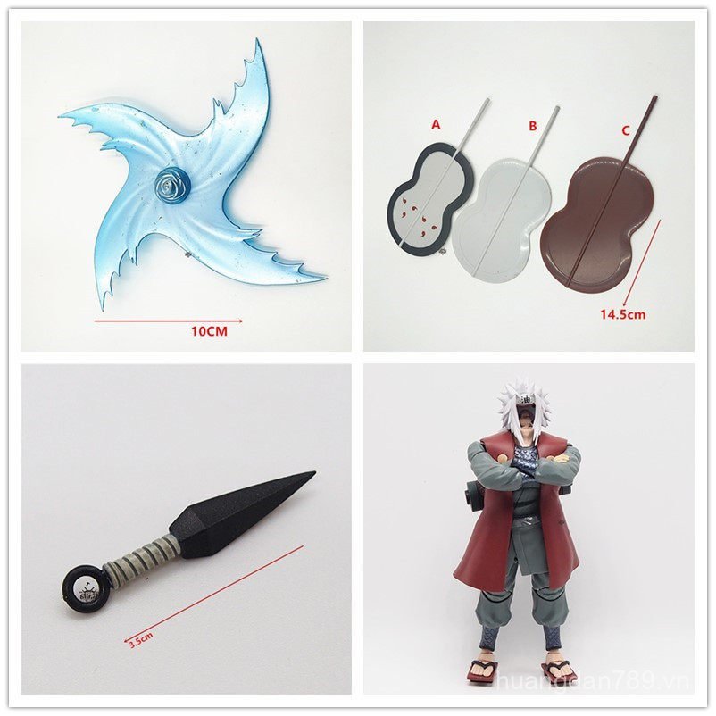 Bandai SHF Soul Limited Naruto Jiraiya Uzumaki Naruto I Love Russell Bổ sung Hàng có sẵn