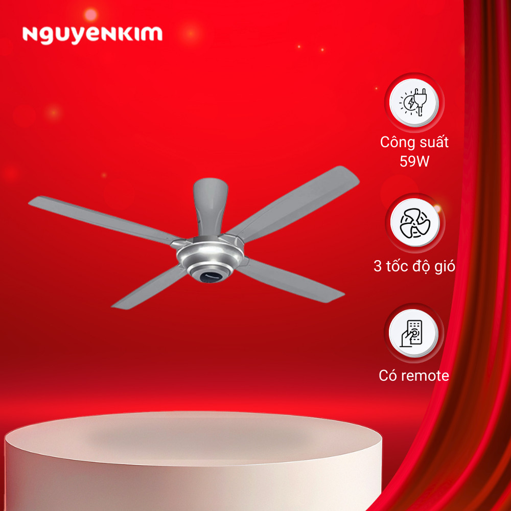 Quạt trần Panasonic F-56MPG Bạc