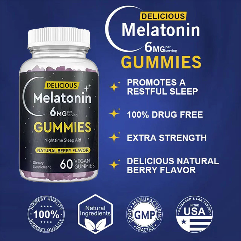 [Hàng có sẵn] Sleeping No Burden melatonin Gummies melatonin WJG