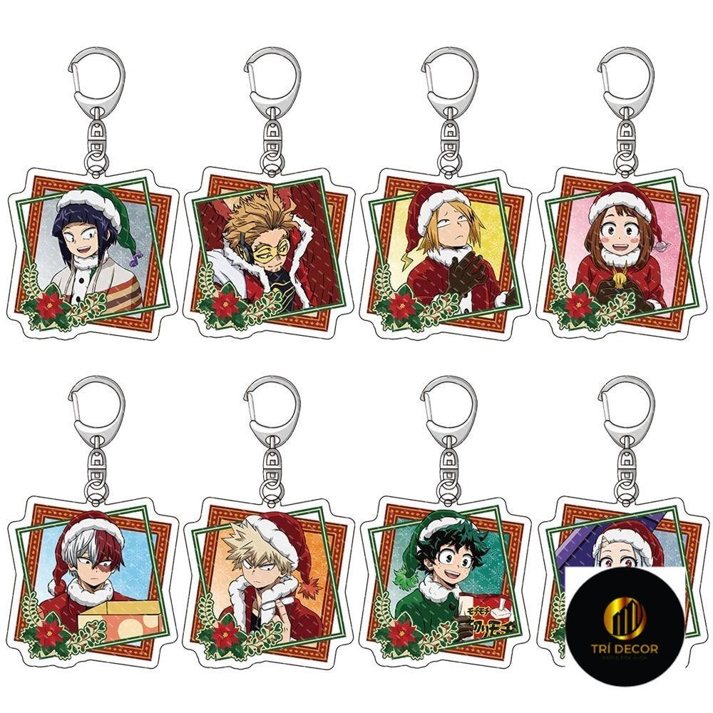 Móc Chìa Khóa 19 Kiểu Họa Tiết My Hero Academia Midoriya Izuku All Might Bakugou Katsuki Tokoyami Fu