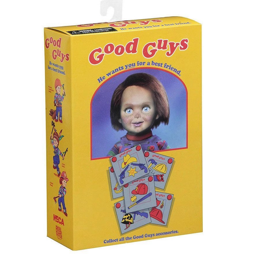 [Giao hàng trong ngày] NECA Chucky cult Chucky Cult Chucky Cult Phiên bản cao cấp Búp bê ma Mô hình 