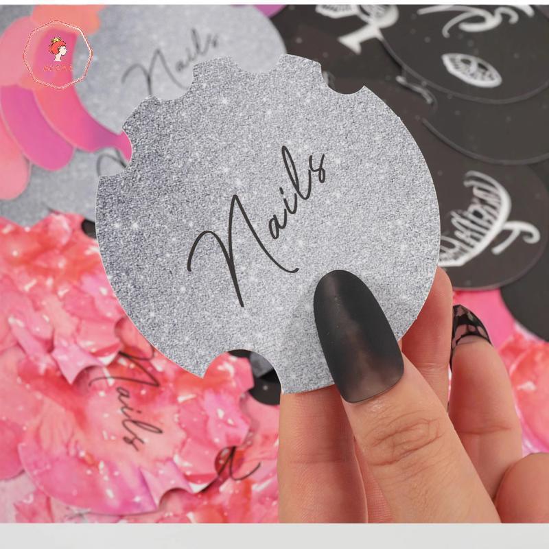 AACAR 10 Cái Nail Art Display Paper Board Nail Photography Đạo cụ Baground Trang trí Thẩm mỹ viện Pr