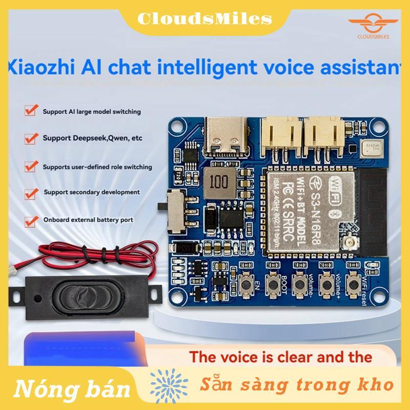 [CloudsMiles] Mô-đun trò chuyện bằng giọng nói XiaoZhi AI ESP32-S3 Tích hợp CH340X INMP441 MAX9835 B