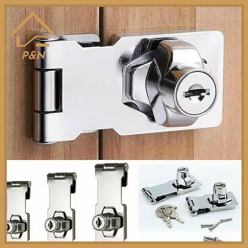 [P & N} Mật khẩu tủ Lo Ngăn kéo Lo Mật khẩu 3 chữ số Lo Bu lông cửa an ninh Phần cứng tủ gia đình ch