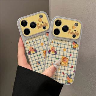 Ốp Da Mạ Điện Cho iPhone 17 16 15 14 Plus 13 12 11 Pro Max Little Star Soft Case Full Cover | DDXY