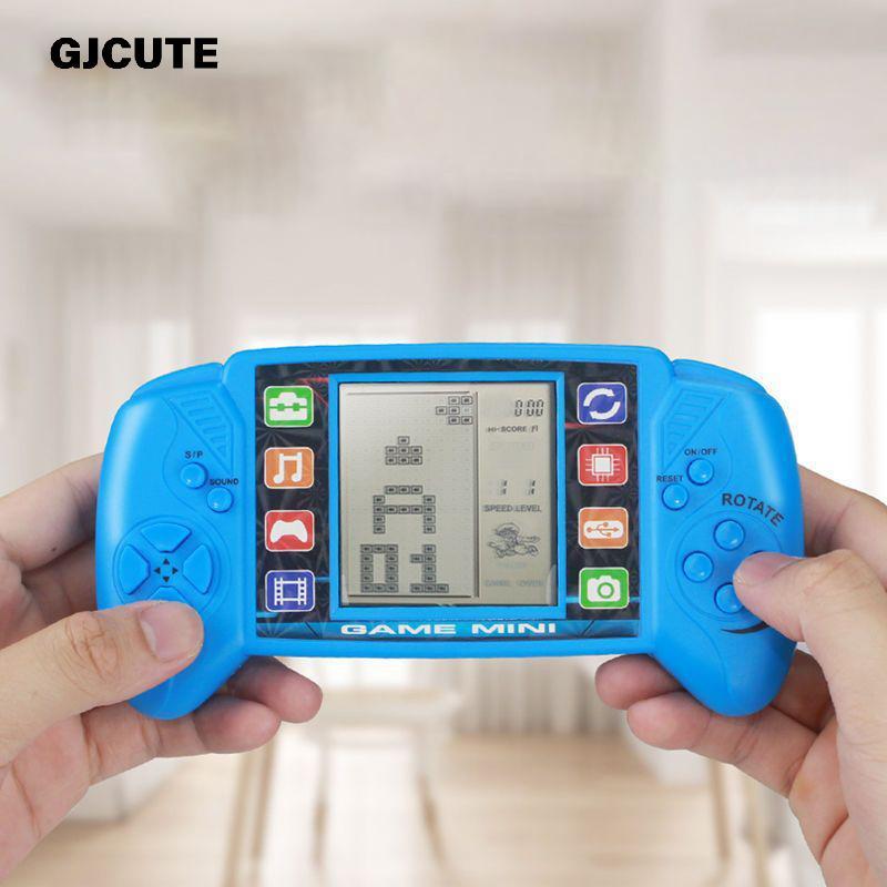 24H SHIP⚡GJCUTE 1 Mảnh Xếp Hình Hoài Cổ Tetris Máy Chơi Game Di Động Cổ Điển Cầm Tay Chơi Game Trẻ Em Giáo Dục Đồ Chơi Điện Tử WTD