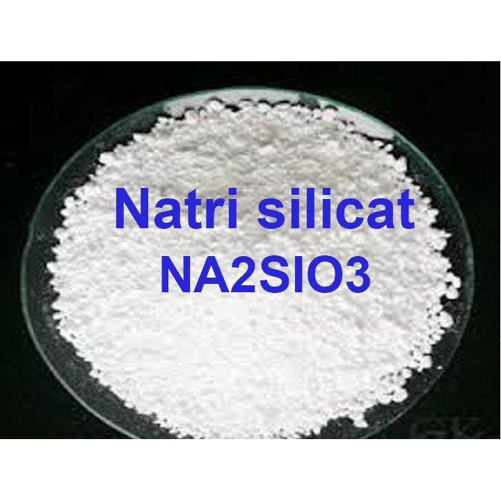 (Bao 25kg - 11,8k/kg) Sodium silicat bột - Na2SiO3 - gói 1kg