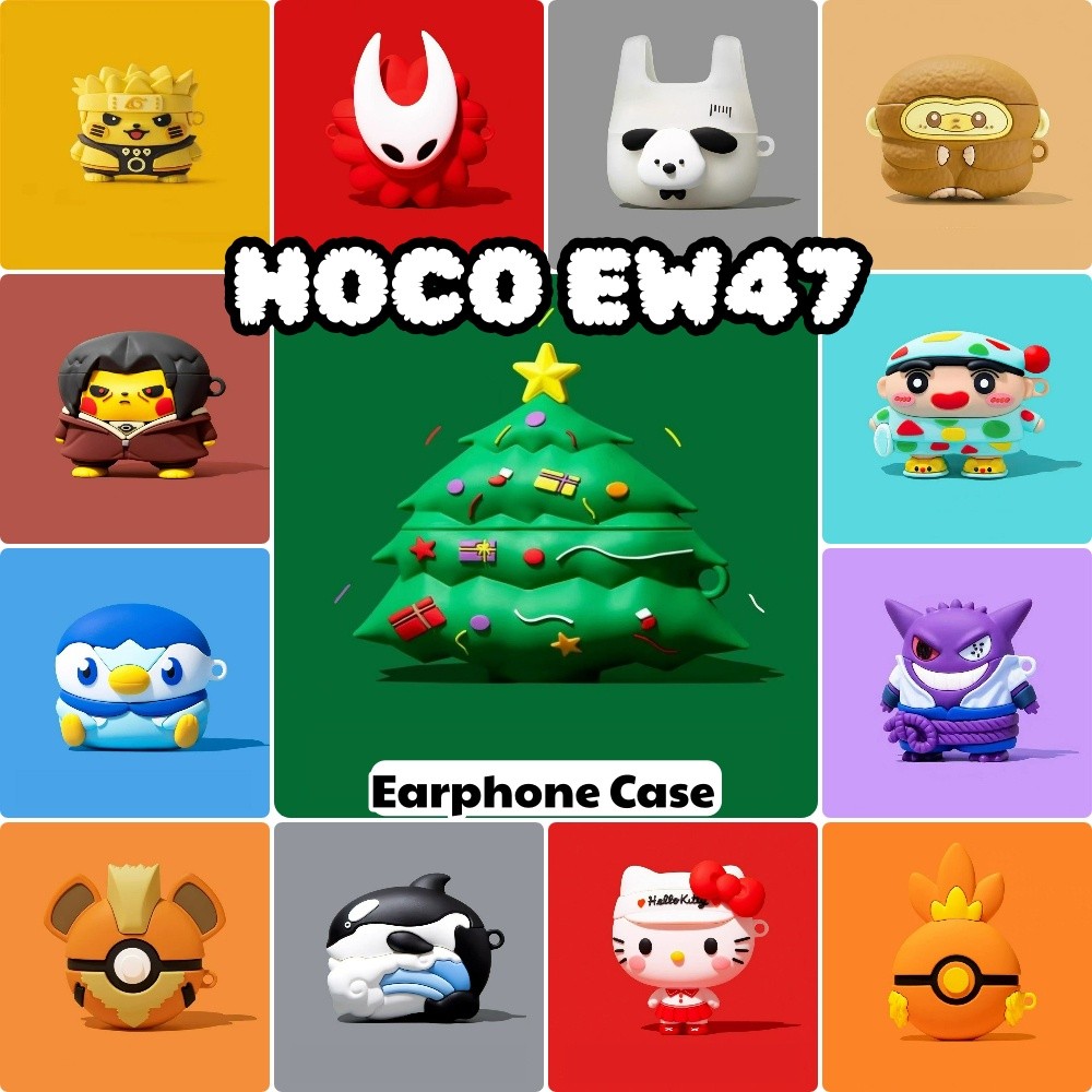 Hàng có sẵnDành Cho Vỏ HOCO EW47 Silicon Mềm Hoạt Hình Dễ Thương Charizard Vỏ Tai Nghe