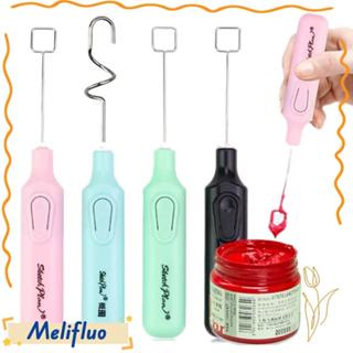 Máy khuấy sơn MELIFLUO, Máy trộn bột điện khuấy nhanh màu kẹo, Máy trộn bột màu điện đa năng thậm chí sơn đa năng Máy khuấy tác phẩm nghệ thuật chuyên nghiệp